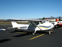 N4283Q @ 1O2 - 1971 Cessna 172L at Lampson Field (Lakeport), CA - by Steve Nation