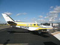 N7342R @ RHV - 1974 Beech 60 at Reid-Hillview Airport (San Jose), CA - by Steve Nation