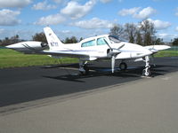 N711 @ RHV - Barker Ventures 1972 Cessna 310Q at Reid-Hillview Airport (San Jose), CA - by Steve Nation