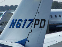 N617PD @ PDK - Someone needs new paint on the tail - by Michael Martin