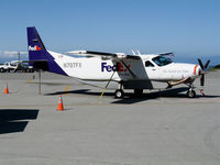 N707FX @ MRY - FedEx 1995 Cessna 208B at Monterey Peninsula Airport, CA - by Steve Nation