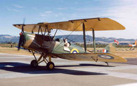 N838KC @ OQ3 - Tiger Moth in WWII RAF colors - by Bill Larkins