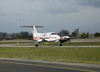 N208TS @ O69 - JJ & P LLC 1995 Beech 200 King Air taxying at Petaluma, CA - by Steve Nation