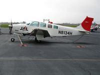 N8134H @ APC - JAL/Japan Air Lines 1992 Beech A36 trainer at Napa, CA - by Steve Nation