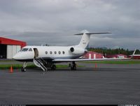 N57NP @ PANC - On the ramp at current owner.  Used for charter and long range medevac. - by Steven Heyano