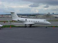 N914MH @ PANC - GIISP awaiting a charter on its home ramp. - by Steven Heyano