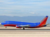 N662SW @ KLAS - Southwest Airlines /  Boeing 737-3Q8 - by Brad Campbell
