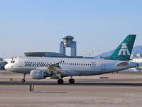 N429MX @ KLAS - Mexicana Airlines / Airbus A319-112 - by SkyNevada