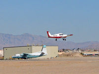 N8675W @ VGT - BR Flyers /  Piper PA-28-235 - by SkyNevada