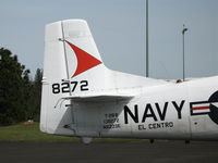 N223E @ PVF - close-uo of tail markings on T-28B NX233E at Placerville Airport, CA - by Steve Nation