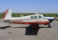 N2923L @ E27 - 1967 Mooney M20F @ Elk Grove, CA - by Steve Nation