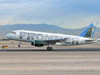 N901FR @ KLAS - Frontier Airlines - 'Wolf' / 2001 Airbus Industrie A319-112 - by SkyNevada