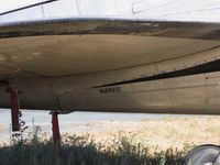 N4991E @ 1O3 - close-up of registration on Douglas DC-3C @ Lodi Airport, CA - by Steve Nation