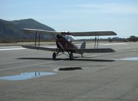 N60MZ @ SZP - 1930 DeHavilland GIPSY MOTH, DH.60G, DeH Gipsy II 120 hp, taxi to Runway 22 - by Doug Robertson