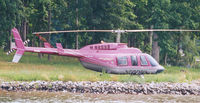 N2236K - Bell 206 L4 Long Ranger at Smith Mt. Lake-Penhook Va. July1993 - by Richard T Davis
