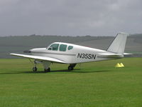 N35SN @ OLD SARUM - Seen @ Old Sarum on 2nd April (Bad weather precluded any flying this PM) - by David Campion