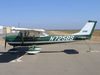 N7258S @ 3O1 - Dual reistrations on 1967 Cessna 150H @ Gustine Municipal Airport, CA - by Steve Nation