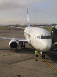 ZK-NGK @ AKL - Just arrived in Auckland - by Micha Lueck