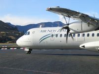 ZK-MCC @ ZQN - ATR 72-500 of Mount Cook Airline (Air New Zealand Link) taxiing to the runway for departure for Christchurch - by Micha Lueck