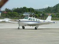 RP-C2791 @ RPVE - Bonanza A36 of Boracay Regency Beach Resort Taxi to the ramp after landing - by JOHN L. MAKANI