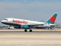 N821AW @ KLAS - America West Airlines / 2000 Airbus Industrie A319-132 - by SkyNevada - Brad Campbell