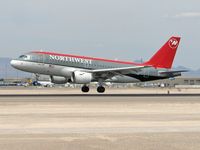 N358NW @ KLAS - Northwest Airlines / 1998 Airbus Industrie A320-212 - by SkyNevada - Brad Campbell