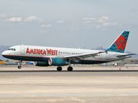 N673AW @ KLAS - America West Airlines / Airbus A320-232 - by Brad Campbell