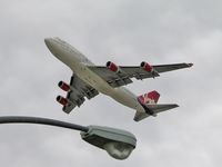 G-VROM @ KLAS - Virgin Atlantic - 'Barbarella' / 2001 Boeing Company BOEING 747-443 / Don't you hate it when digital camera's delay the shutter. - by Brad Campbell