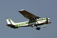 G-ECON @ BOH - Cessna 172M Diesel - by Les Rickman