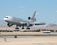 N720AX @ KLAS - Omni Air International / Mcdonnell-douglas DC-10-30 - Landing RWY 25L - by Brad Campbell