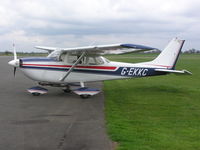 G-EKKC @ EGBT - Cessna FR172G at Turweston - by Simon Palmer