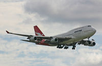 VH-OJS @ LHR - Boeing 747 438 - by Les Rickman