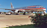 N685AA @ PUJ - Basking in the sun at Punta Cana, this AA Boeing 757 waits to take a load of passengers back to JFK. - by Daniel L. Berek