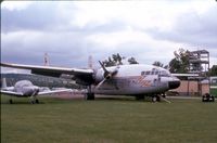 N8092 @ D52 - Stormy day.  C-119F 51-2689, RCAF 22103, National Warplane Museum