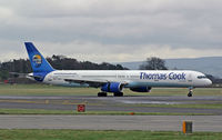 G-JMAA @ EGCC - Boeing 757 3CQ - by Les Rickman