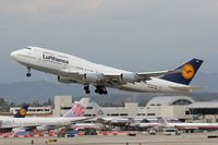 D-ABVK @ LAX - Lufthansa D-ABVK (Boeing 747-430) - FLT DLH457 departing LAX RWY 25R enroute to Frankfurt Main (EDDF), Germany. - by Dean Heald
