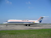 N205US @ KYIP - DC-9-32F - by Mark Pasqualino
