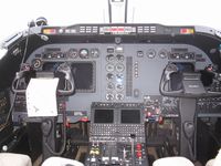 N106QS @ KROA - Flight deck.....What a nice office - by Peter Steinmaker