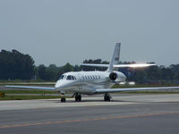 N606CS @ PDK - Taxing to Epps Air Service - by Michael Martin