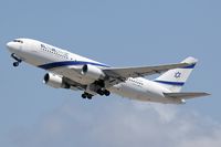 4X-EAE @ LAX - EL AL Israel Airlines 4X-EAE departing RWY 25R. - by Dean Heald