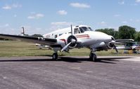 N954 @ DPA - An excellent example of a Beech 18 - you should see the panel