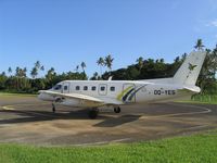 DQ-YES @ SVU - Arriving at the small airstrip of Savusavu - by Micha Lueck