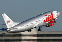 G-CELD @ EGCC - Jet2's B.737 blasting past the terminal from 06L. - by Kevin Murphy