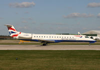 G-EMBH @ EGCC - BA's Embraer gleaming in the sunshine. - by Kevin Murphy