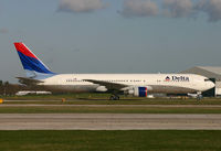N174DN @ EGCC - Crisp looking Delta 767 - by Kevin Murphy
