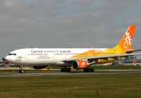 A7-AEF @ EGCC - Qatars logo jet leaving 24L. - by Kevin Murphy