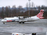 SP-LFH @ KRK - EuroLOT - ATR 72 - by Artur Bado?