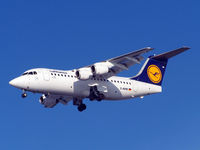 D-AVRE @ KRK - Lufthansa -  Avro RJ85 - by Artur Bado?