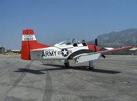 N28RF @ SZP - North American T-28B TROJAN, Wright Cyclone R-1820-86 9 cylinder radial 1,425 Hp, (T-28B model for USN primary, intermediate and instrument instruction roles) - by Doug Robertson