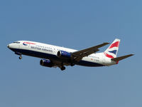 G-GBTB @ KRK - British Airways - Boeing 737-436 - by Artur Bado?